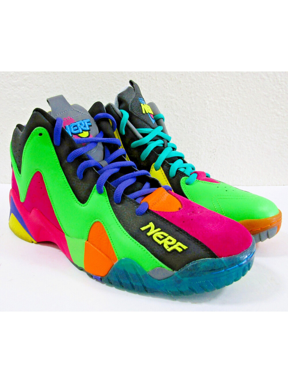 NERF x Reebok Kamikaze 2 Backboard Breaker Size 10.5 Style GY8070 - Picture 4 of 16